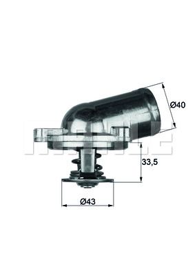 WILMINK GROUP Термостат, охлаждающая жидкость WG1262776